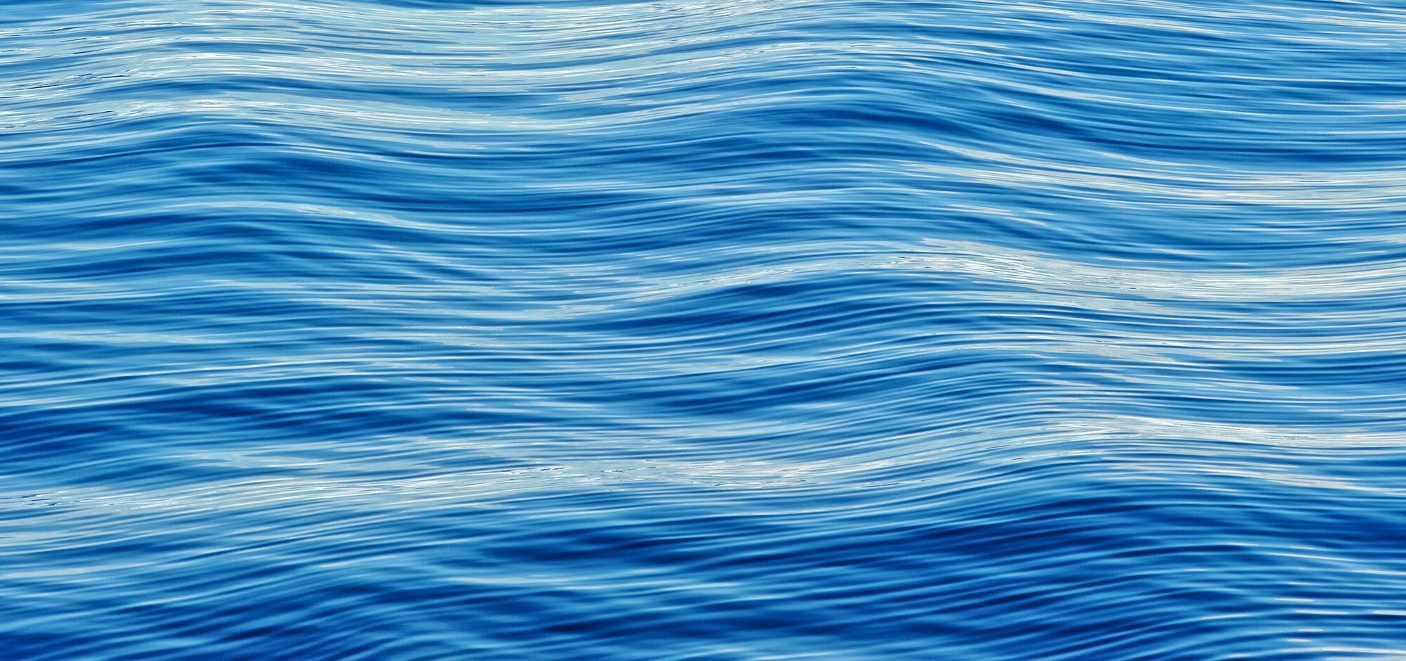 Blue waves background